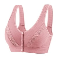 Majica grudnjaka za ženske trkačke bežične mreže Podesivi joga sportove ružičaste XL