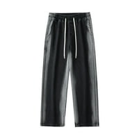 Radne pantalone za muškarce za muškarce Sreet elastični struk traperice Trendy oprane boje podudaranje