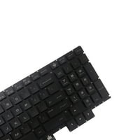 BOLLULLALYMY BACKLIGHT plastična ugrađena tastatura SAD-a na engleskom jeziku Ožičena tastatura za notebook
