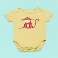 Majmun sjedi bodi dječji dječji dojenčad -Image by Shutterstock, mjeseci