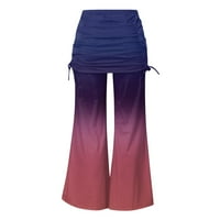 Corashan ženske solidne boje Palazzo hlače casual široke noge pantalone sa pantalonama