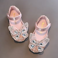 Toddler Sliper čizme Little Girl Boots Veličina modne proljetne i ljetne djece Plesne cipele Djevojke