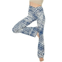 Prodaja ženske joge bljeskalice visokog struka Tummy Control Work hlače HAP dizanje tajica Istezanje