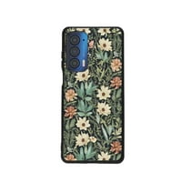 Chic-Vintage-Botanical-očarana-šumska estetska sjajna futrola za Motorola Moto Edge za žene Muškarci