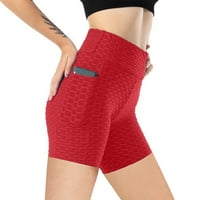 SimplMasygeni Ženske kratke hlače Plus Veličina Žene Osnovne klizne kratke hlače Kompresijska vježba