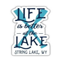 Gudački jezero Wyoming Suvenir Frižider Magnet veslo dizajn