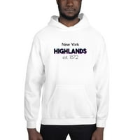 2xl Tri Color Highlands New York Hoodie pulover dukserice po nedefiniranim poklonima