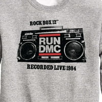 Run DMC - Rockbo u Live - Toddler i Mladi Crewneck Fleece Dukseri