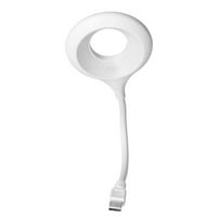 BRRNOO LED budilica ABS USB prijenosni čitanje Zaštitna lampica za zaštitu očiju za savijanje vrata