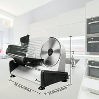ZOKOP SL 110V 150W 7,5 Poluautomatski sečenje zupčanika Deli Food Machine Home Deli Food Scicer