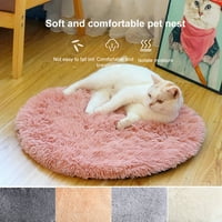 Gotofar CAT CASHION Okrugli držite toplinski super meki psi krevet za spavanje jastuka za spavanje za