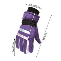 Rukavice Grijane rukavice Zimske rukavice Dječje rukavice Ski klizanje hladnjača vanjskim rukavicama za iskrivljene hlače zadebljane jahanje fragarn