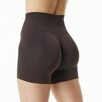 Capri pantalone za ženske kratke hlače Pamuk Visoka elastična struka naborane rufffle slatke kratke