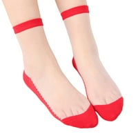 Ženske čarape Solidne boje Osnovne čarape Višestruke boje Izbor Jednostavne staklene čarape 1-pakovanje