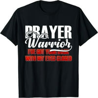 Molitvena ratnika - Biblijska stiha Christian majica