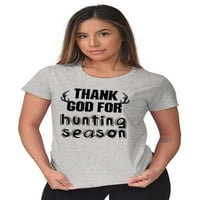 Hvala bogu za lovu sezonu Sport Ženska majica Ladies Tee Brisco Brands S