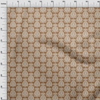 Onuone pamuk fleta tawny smeđa tkanina azijski blok quilting zalihe ispisa šivaće tkanine sa dvorištem