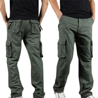 CLLIOS teretni pantalone za muškarce velike i visoke multi džepove hlače rade taktičke hlače labave