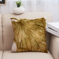 Satenski jastuk za kosu satenski jastuk svijetlo zlato list jastuk za kornjače kornjače krivoročni list