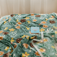 Prekrivač od flisa - meka lagana plišana zgodna deke za krevet, kauč, kauč, putovanja, kampiranje