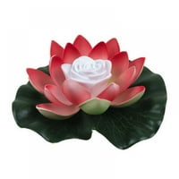 Orchip plutajuće umjetni lotos cvijeće ukras, lažni vodeni ljiljan za baštu za jelovine