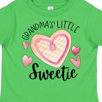 Mala slatkiša inktastične bake s ružičastom srcem Cookie poklon mališač majica ili majica mališana