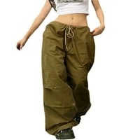 Eyicmarn ženske ležerne hlače s elastičnom strukom, labavom verzijom Proljetna odjeća za crtanje