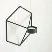 3D geometrijski metalni zidni držač za svijeće za svijeće za svijeće za svadbenu zabavu Domaći dekor,