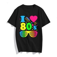 Ljubav 80-ih odjeća za odjeću Funny Tee majica