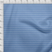 Onuone pamučno kamebric srednje plave tkanine Tribal DIY odjeća prekrivajući tkaninu ispis tkanina širokog