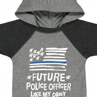 Inktastični budući policajac poput tate poklon baby boy ili baby girl bodionicu