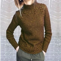 Viikei Cardigan džemperi za žene prevelizirani džemperi za žene Žene dugih rukava u boji na dugih rukava