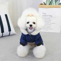 Odjeća za pse Zimska topla kućna ljubimca jaknu COOT štene chihuahua Duksevi za odjeću za mala srednja