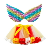 Dječje djevojke baletne suknje Party Rainbow Tulle Dance Sukrt sa krilnim odijelima TODDLER Jean Jack