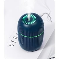 Verpetridure 200ml Prijenosni cilindrični kreativni tihi mini ovlaživač sa šarenim svjetlima