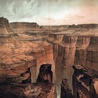 Pogled na Grand Canyon iz američke vlade Atlas. Američka vlada sponzorirala je istraživanje povijesti