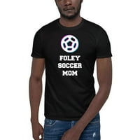 Tri ikona Foley Soccer mama kratkih rukava pamučna majica od nedefiniranih poklona