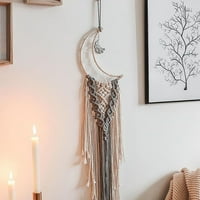 Zidni viseći zvjezdani zid viseći ručno izrađeni pamučni konop umjetnički ukrasi za apartman spavaća