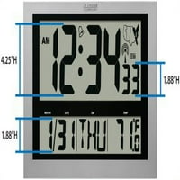 La Crosse tehnologija 513- Atomic Digital Clock sa velikim vremenskim prikazom