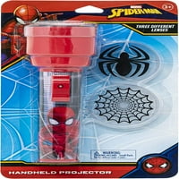 Spiderman Handheld Svjetiljka Svjetlo svjetlo sa brojem LENS LENS - Halloween Sigurnosni trik ili liječenje,