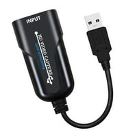 1080p okvira Game Capture USB za adapter Audio igre Snimanje video crne