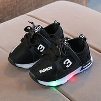 Dječji patike užarene cipele Boys Baby tenisice sa svjetlosnim jeklom djecom LED cipele dječake Djevojke