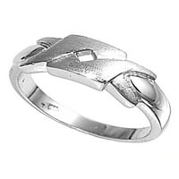 Sterling srebrna dizajnerska prstena veličine 7