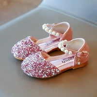 DMQupv vruće čokoladne male cipele za djevojke cipele Sandale Kids Kids Jedinstveni baby Bowknot Bling