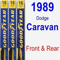 Dodge Caravan Wiper Set set set - Premium