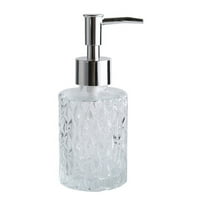 160ml Stakleni sapun sa sapunom za ručno čisto Dijamantni dizajn losion za punjenje punjenja