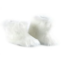Avamo ženske zimske čizme za snijeg Fluffy Pull na udobnosti cipele veličine 6-11