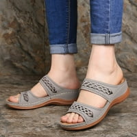 Ženske papuče cipele klinovi modni klizači kliznu na sandale za kaiševe ljetne cipele za žene