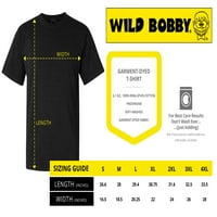 Wild Bobby, uživo u miru Lijepoj mirovni logo, ulična odjeća, oprana opranuta od obojenog izgleda kratkih
