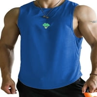 NOLLA muški tenkovi vrhovi bodybuilding mišićne košulje bez rukava lagana majica Muška majica za vrat